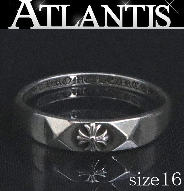 クロムハーツ バブルカムピラミッドプラスリング 16号 クロムハーツ