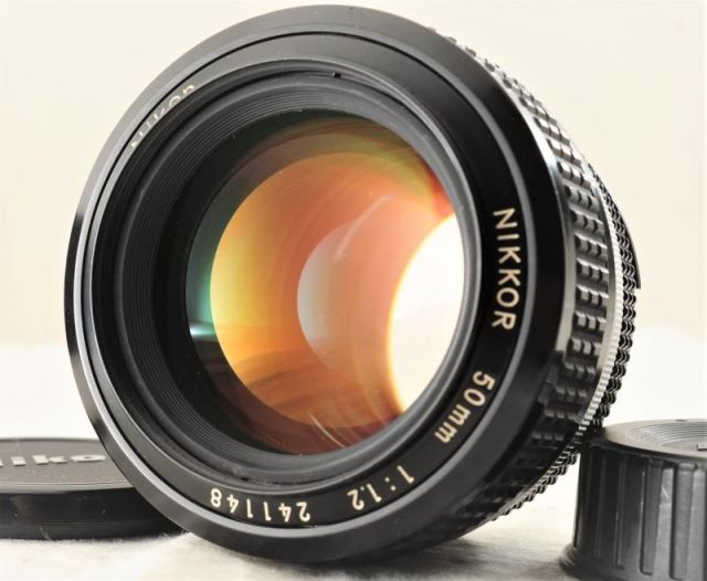 新品級 ニコン AI NIKKOR 50mm f1.2 MF レンズ B042 Nikon MFレンズ Ai 50mm F1.2