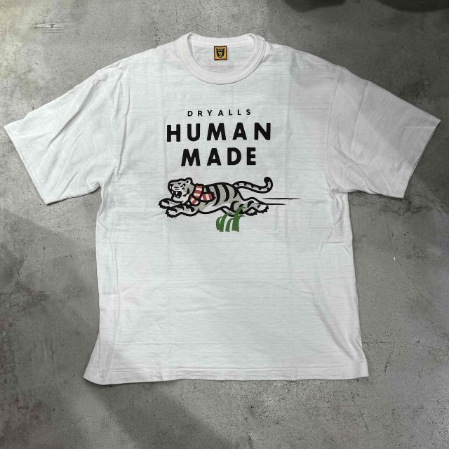 HUMAN MADE ホワイト Tシャツ XL ギフト付き HUMAN MADE 22aw WHITE TIGER GRAPHIC T-SHIRT #1 