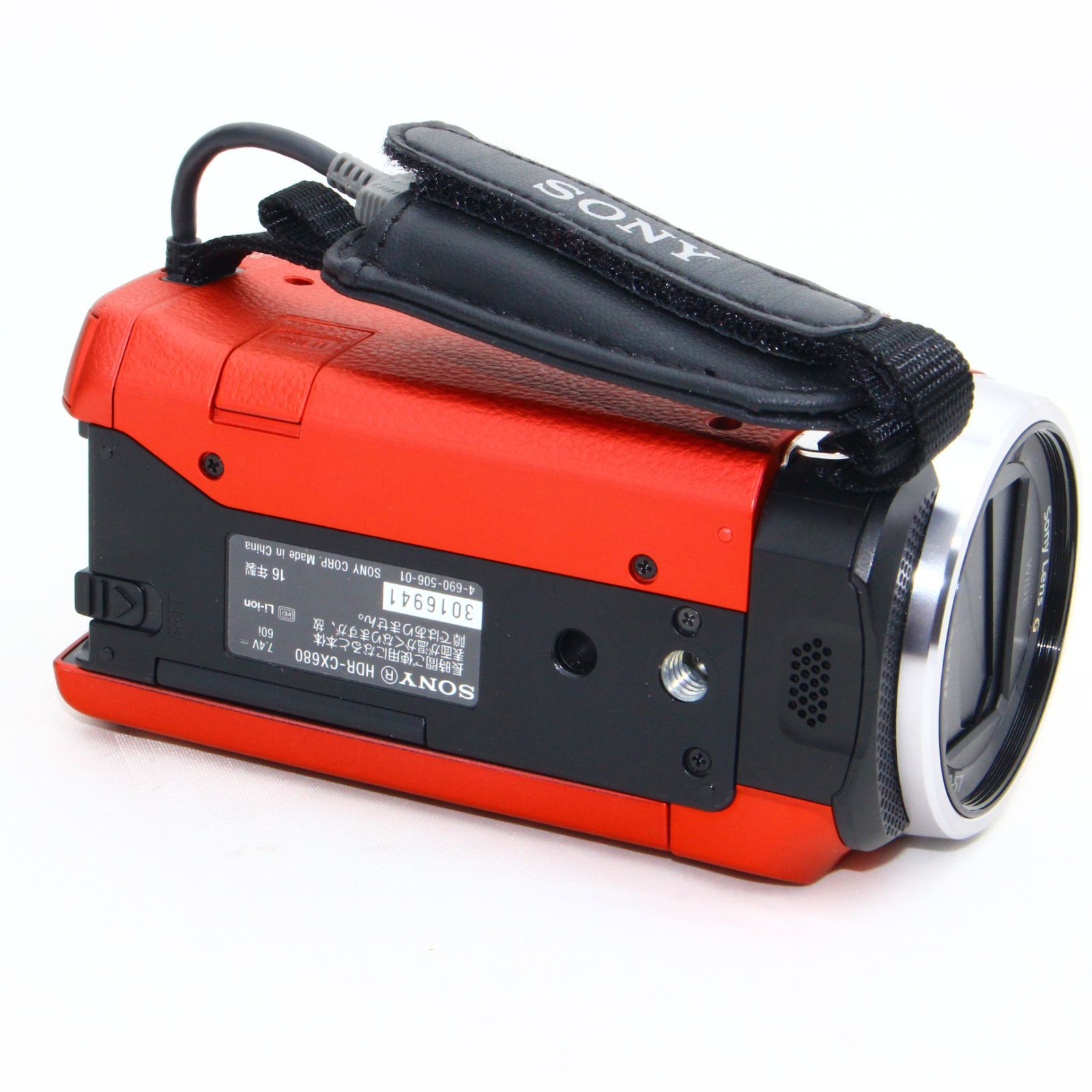 安い大人気ソニー ハンディカム HDR-CX680 64GB 光学30倍 フルHD 白 ビデオカメラ