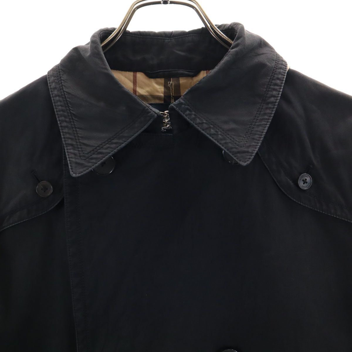 BURBERRY LONDON 無地 トレンチコート BURBERRY LONDON バーバリーロンドン 日本製 トレンチコート M