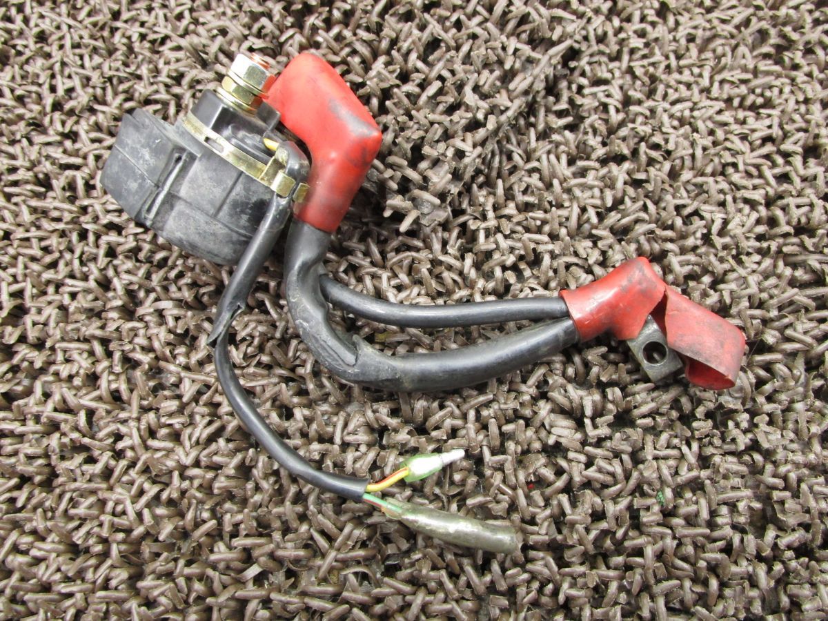 CD250U スターターリレー ●T483！MA02 ホンダ 【 MC06E 】 キャブ車 動画有