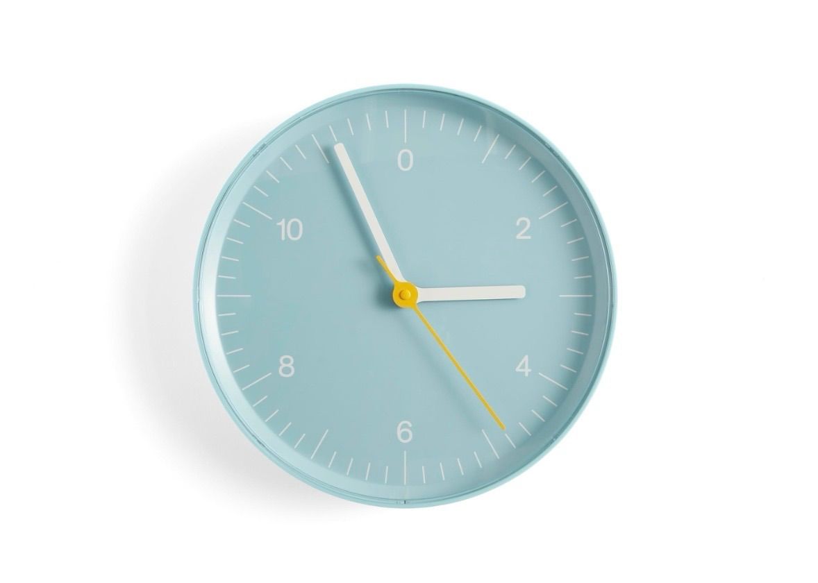 HAY WALL CLOCK Blue