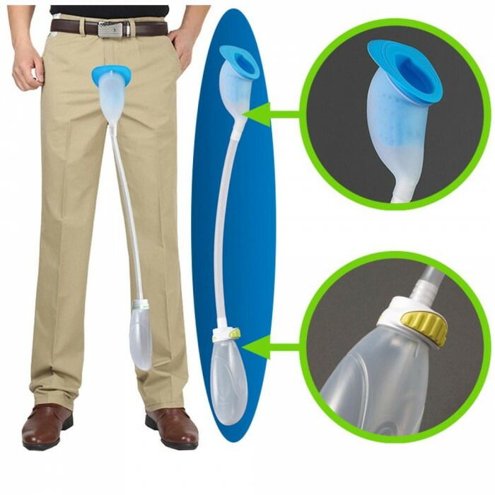 男性用携行型 身体に付けない収尿器 Mr.ユリナー Sサイズ