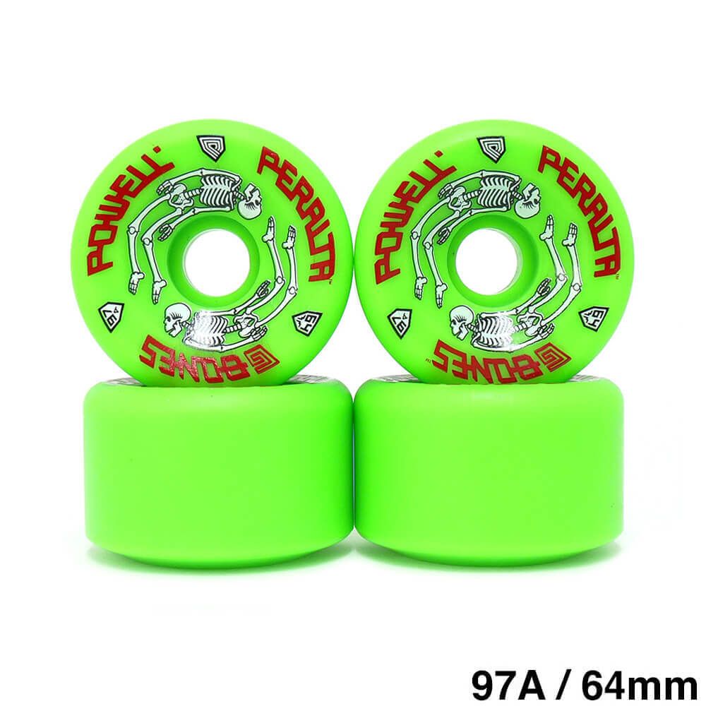 Powell Peralta スケートボードウィール 4個セット POWELL PERALTA WHEEL パウエルペラルタ ウィール G-BONES 97A