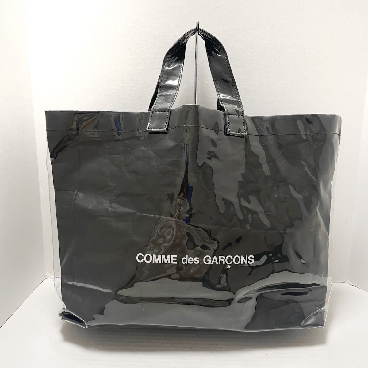 Blackmarket COMMEdesGARCONS(ブラックマーケットコムデギャルソン) トートバッグ OS-K 208 クリア×黒 - メルカリ