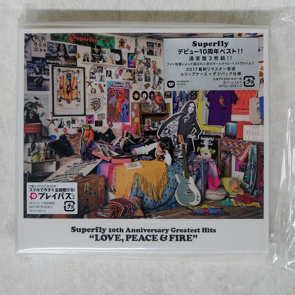国内盤 SUPERFLY/10TH ANNIVERSARY GREATEST HITSLOVE/WARNER