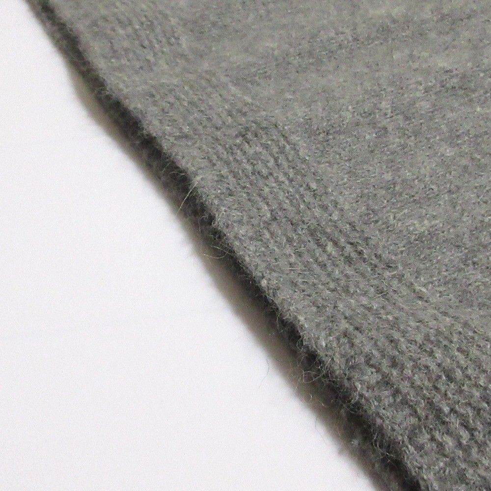 美品 24AW enrica エンリカ ラクーンウール ウエストゴム フリルニット  