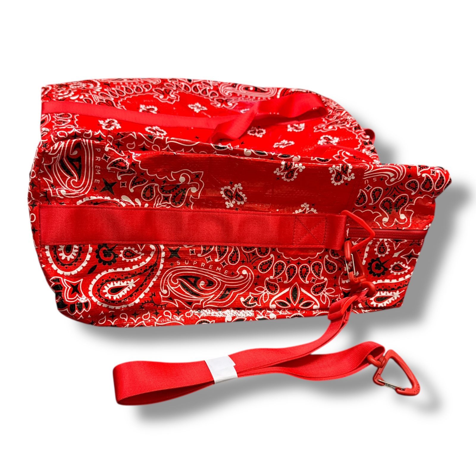 未使用品 Supreme 21SS Bandana Tarp Large Duffle Bag バンダナ