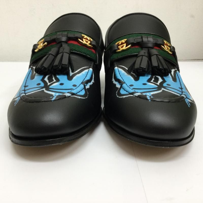 GUCCI グッチ ローファー 732262 Loafer Web Interlocking G
