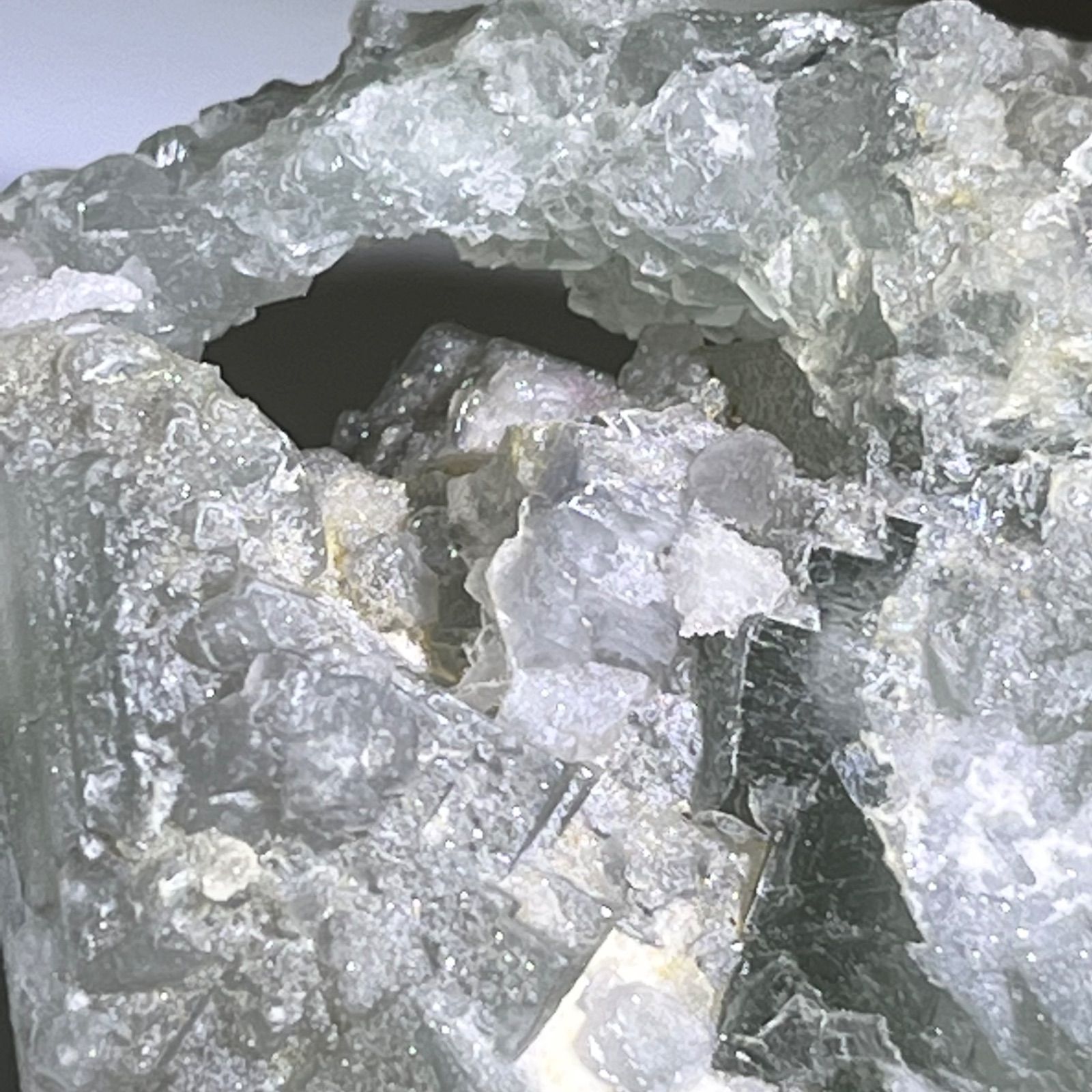 A2-5 希少石 グリーンカルサイト クラスター 中国 雲南省産