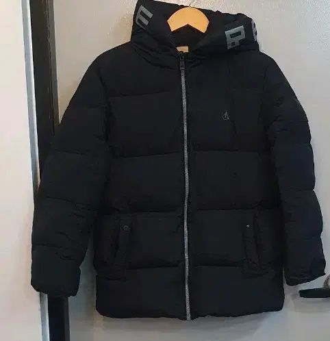 ビーンポール ブラック フーディー レタリングパッド 165 高校生または 55 できる