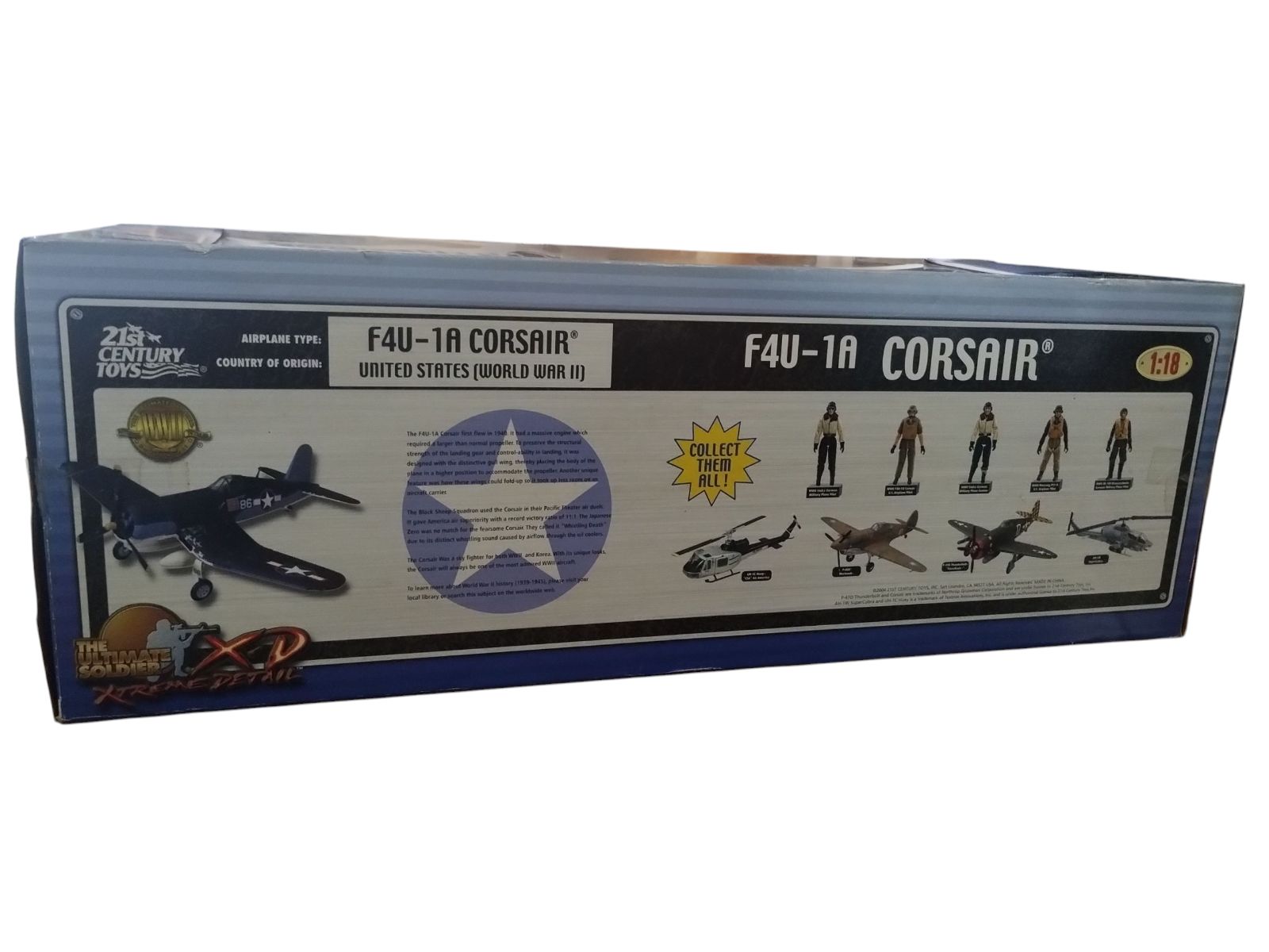1/18 コルセア 21st Century Toys F4Y-1D CORSAIR-コルセアー 1/18