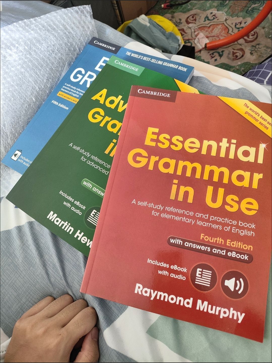 Cambridge ENGLISH GRAMMAR IN USE 3冊解答付