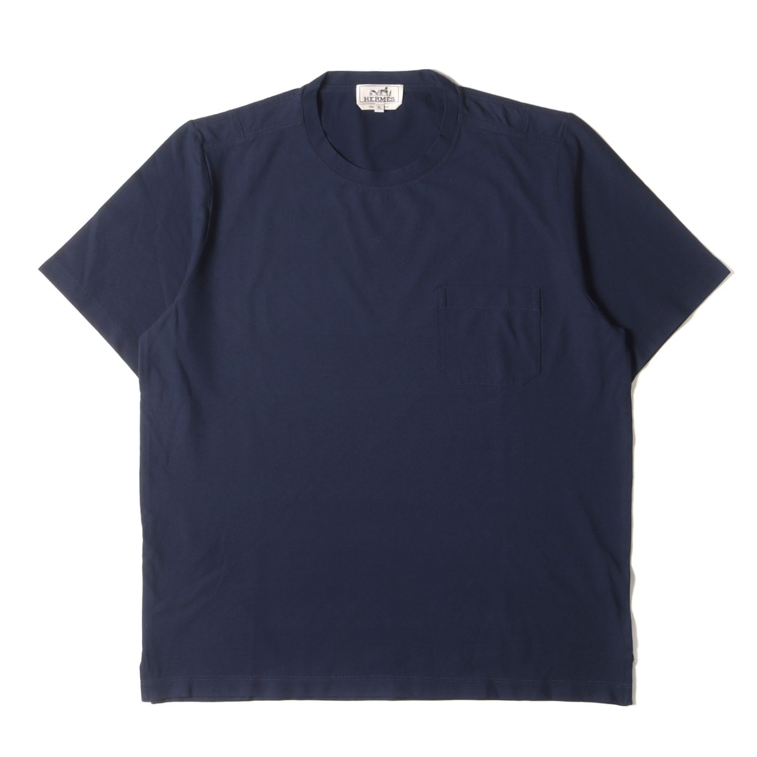 HERMES エルメス Tシャツ サイズ:XL 19SS Hショルダー ポケット 