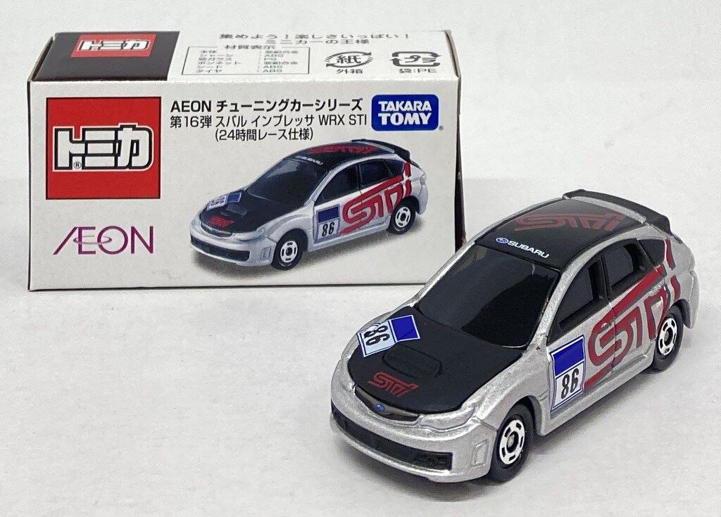 タカラトミー トミカ/AEONチューニングカーシリーズ スバル