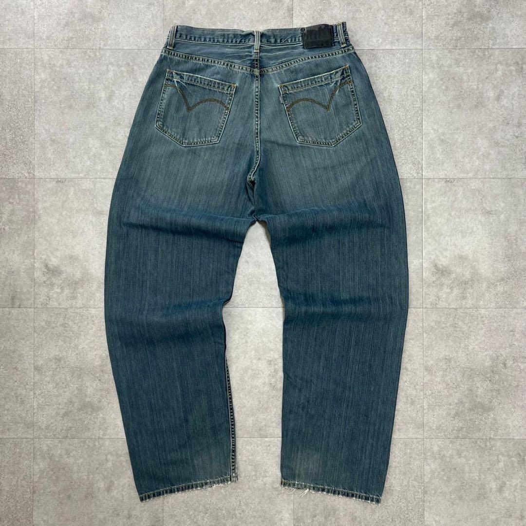 34×34 リーバイス シルバータブ シルタブ バギー baggy デニム 古着 