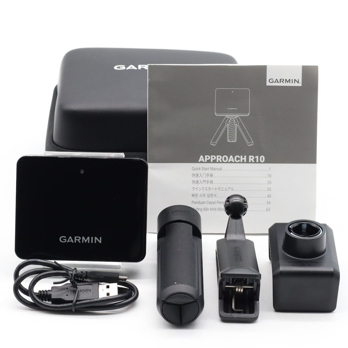 美品】GARMIN ガーミン ポータブル弾道測定器 ゴルフシミュレーター 