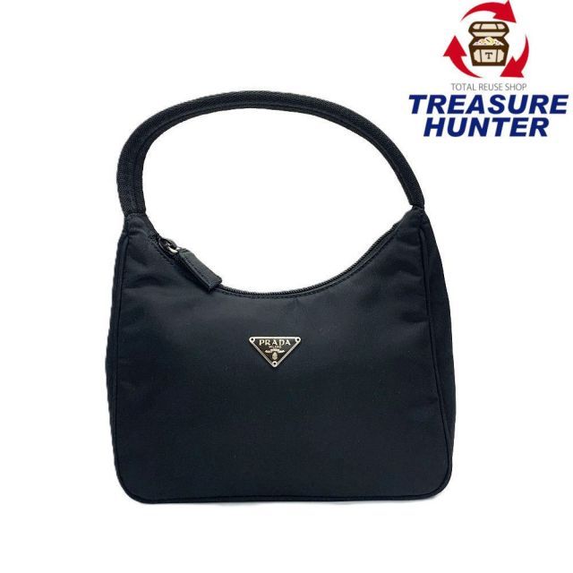 PRADA プラダ ナイロン ミニハンドバッグ MV519 NERO ファスナー開閉式 レディース バッグ 102061850005