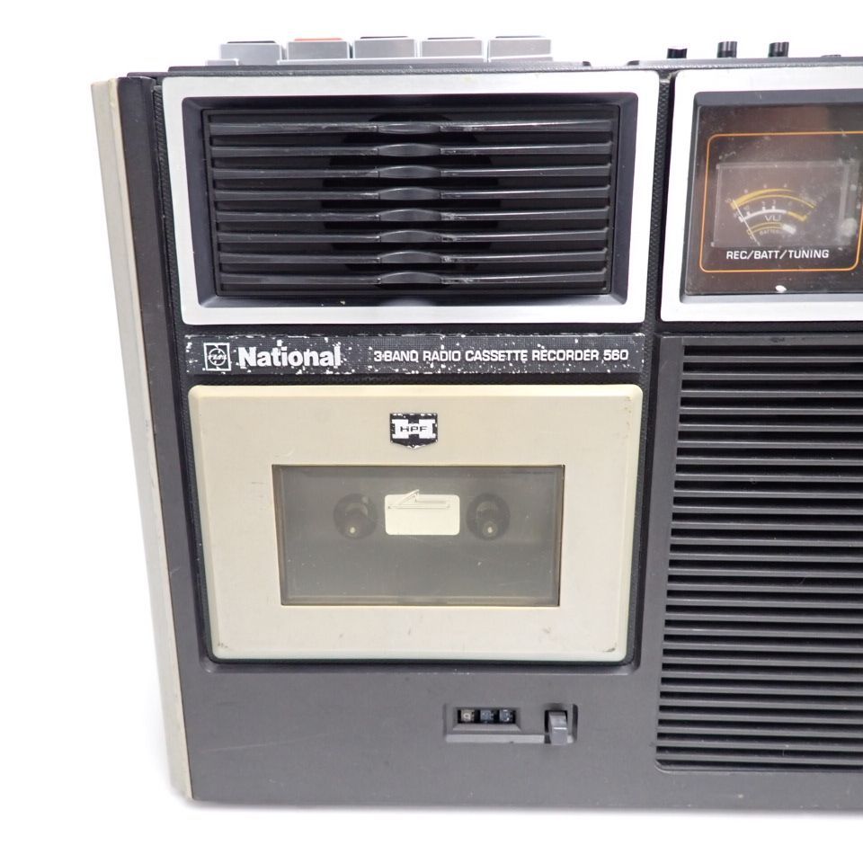ナショナル ラジカセ　RQ-560　動作品　レトロ ◉ National MAC GL / RQ-560 | shunkunのブログ