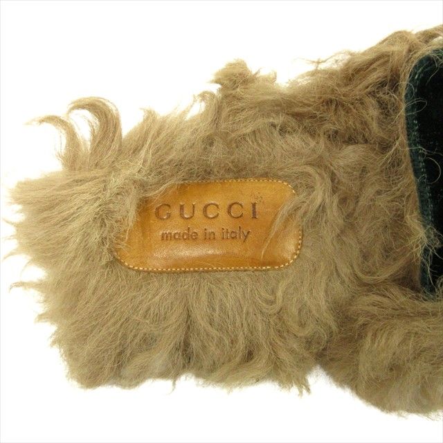 グッチ GUCCI プリンスタウン ラムファー スリッパ サンダル