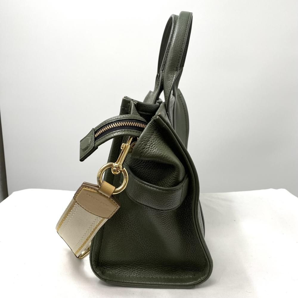 MARC JACOBS THE TOTE BAG 2 Wayショルダーバッグ カーキ マークジェイコブス 17