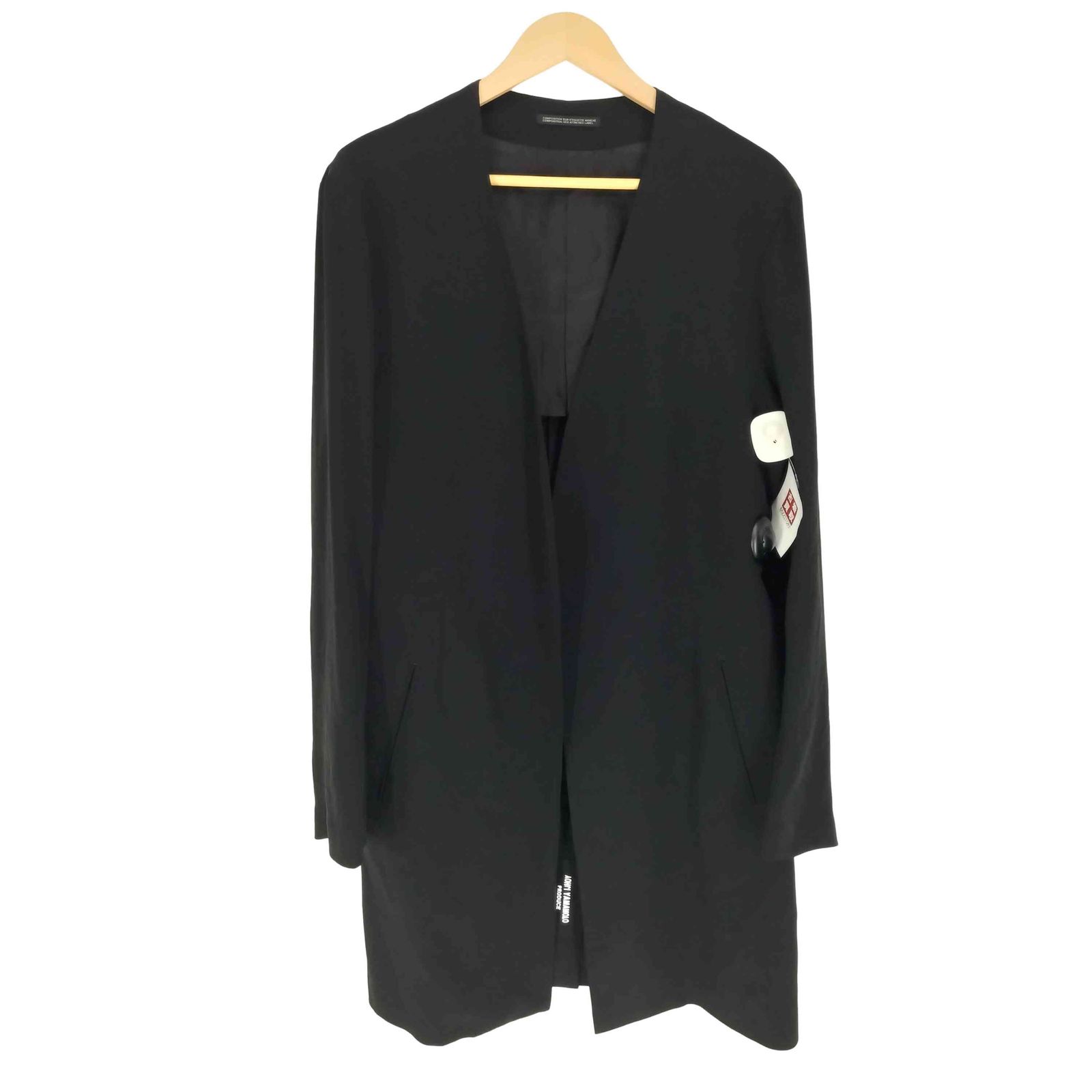 美品】24SS Yohji Yamamoto 2Bタキシード ジャケット Yohji Yamamoto