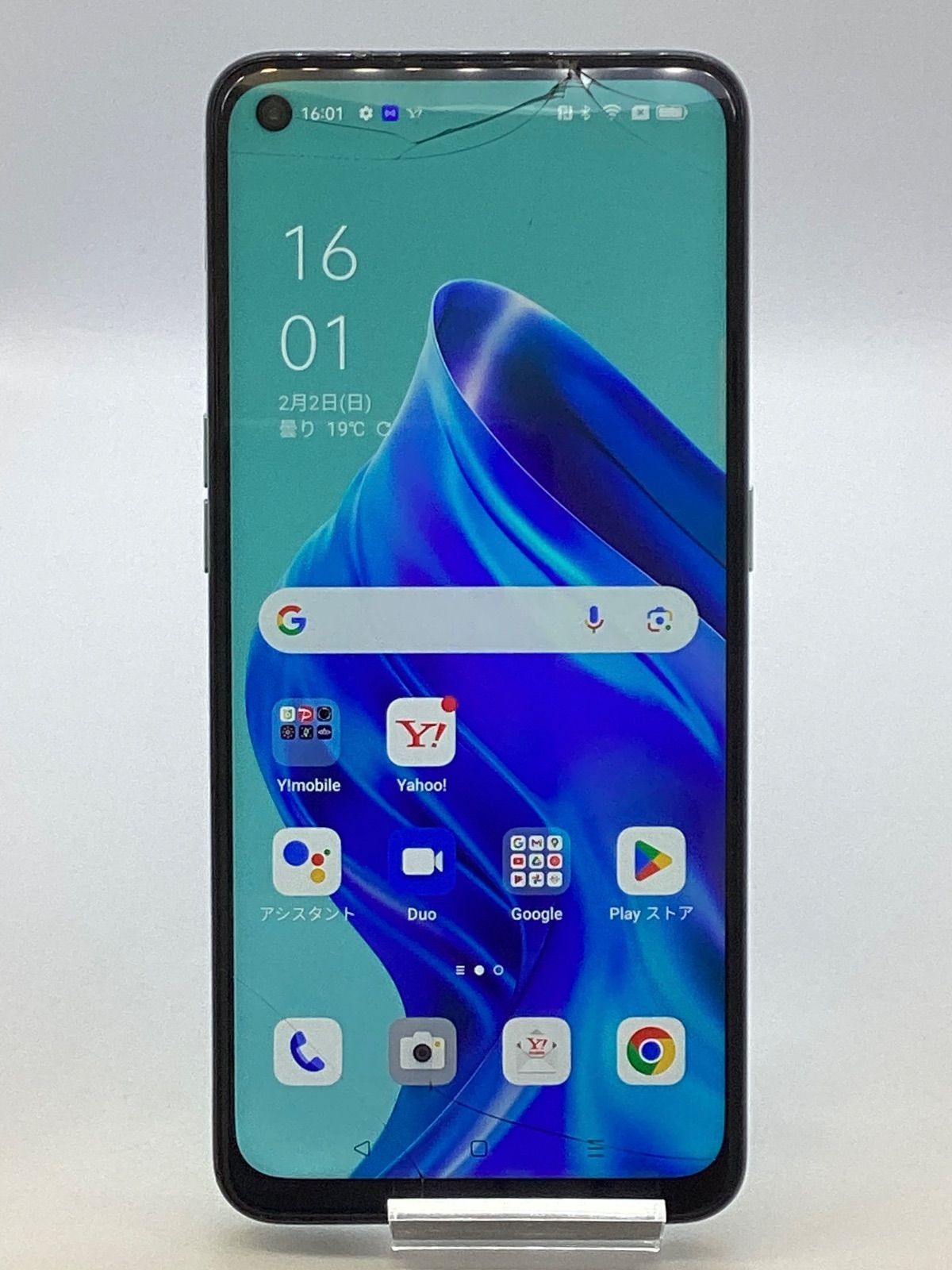 【ジャンク品】OPPO Reno 5A /128GBSIMフリー/初期化済み 管理番号OM68