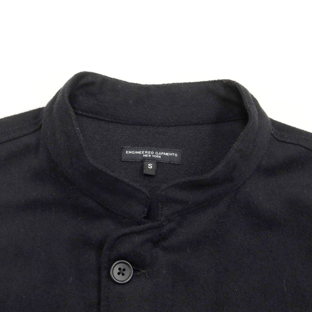 エンジニアードガーメンツ Engineered Garments ポリエステルコットンウール ワークジャケット ブラック【サイズS】【メンズ】