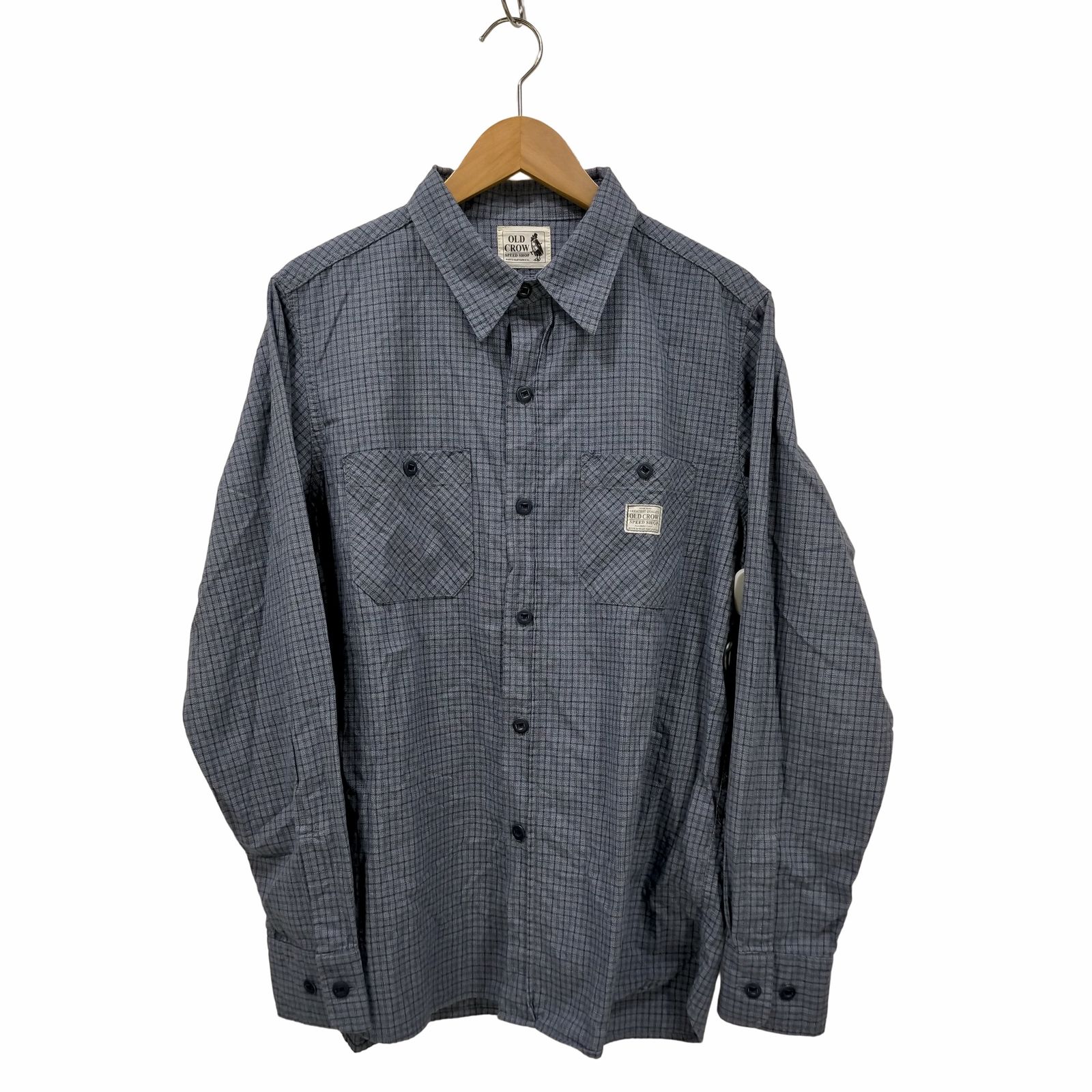 オールドクロウ OLD CROW OLD RODDER - L/S CHECK SHIRTS メンズ L