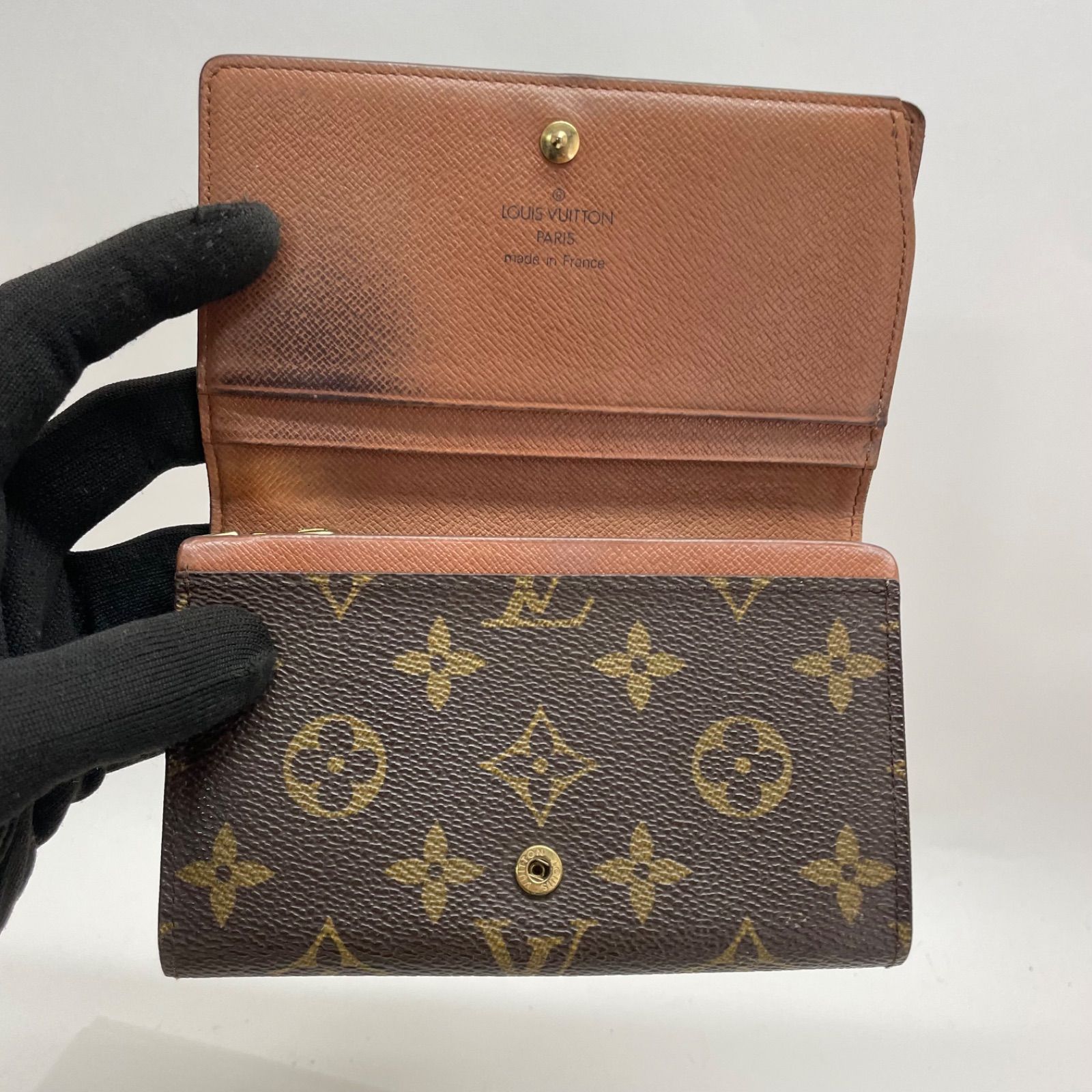 1972 LOUIS VUITTON ルイヴィトン モノグラム 折り財布