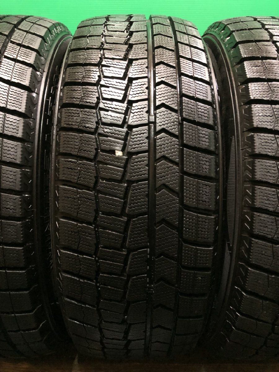 走行短め DUNLOP WINTER MAXX WM02 205/55R17 17インチ スタッドレス 4本 ステップワゴン /2シリーズ等　(MTD383) クレジットカード QR決済可能 走行短め DUNLOP WINTER MAXX WM02 205/55R17 17インチ スタッドレス 4