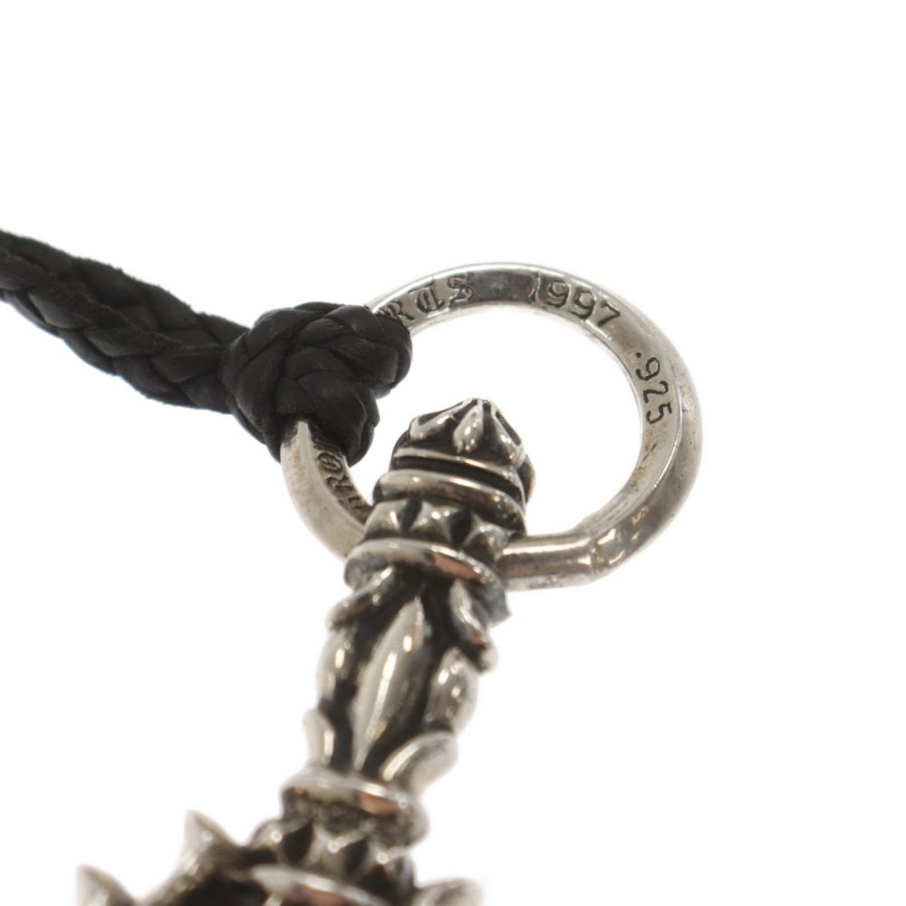 CHROME HEARTS (クロムハーツ) FILIGREEPULL LEATHER BRAID