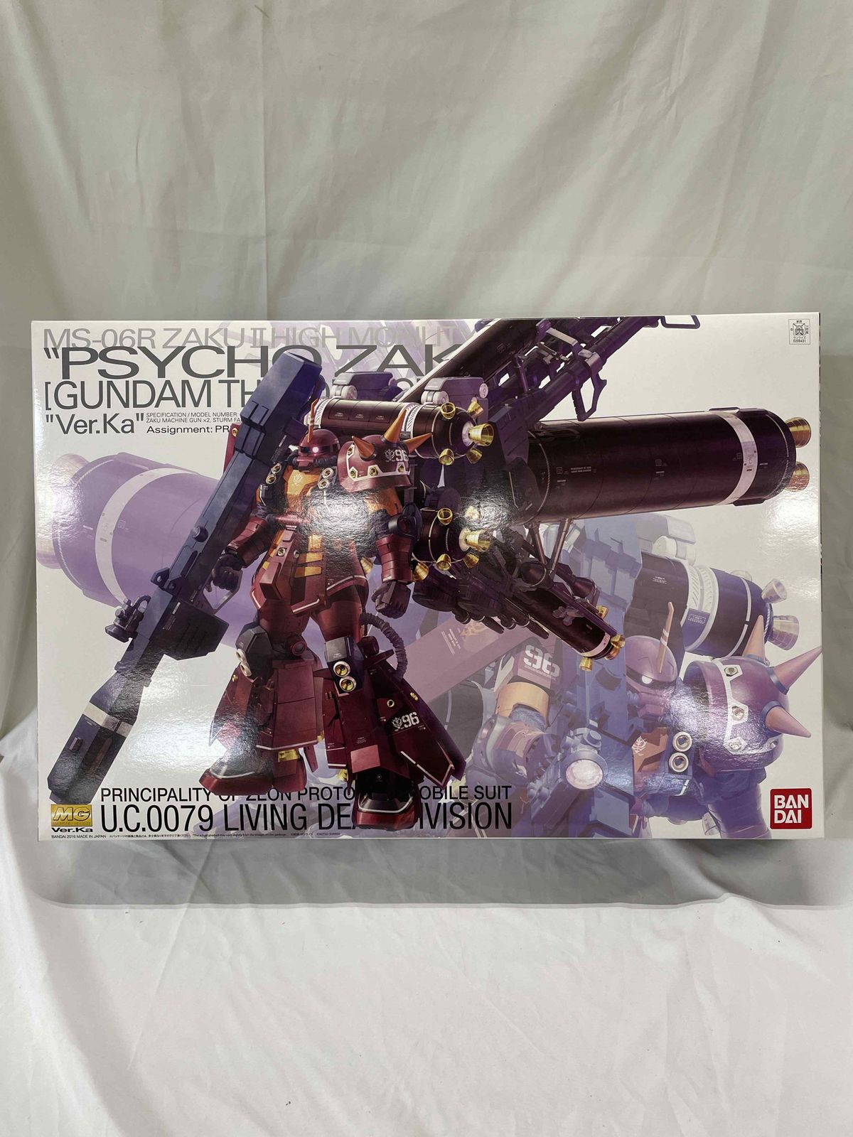 定率割引 西日本 MG 未組立 サイコザク(Ver.Ka) MS-06R 言い聞かせれ ロボット