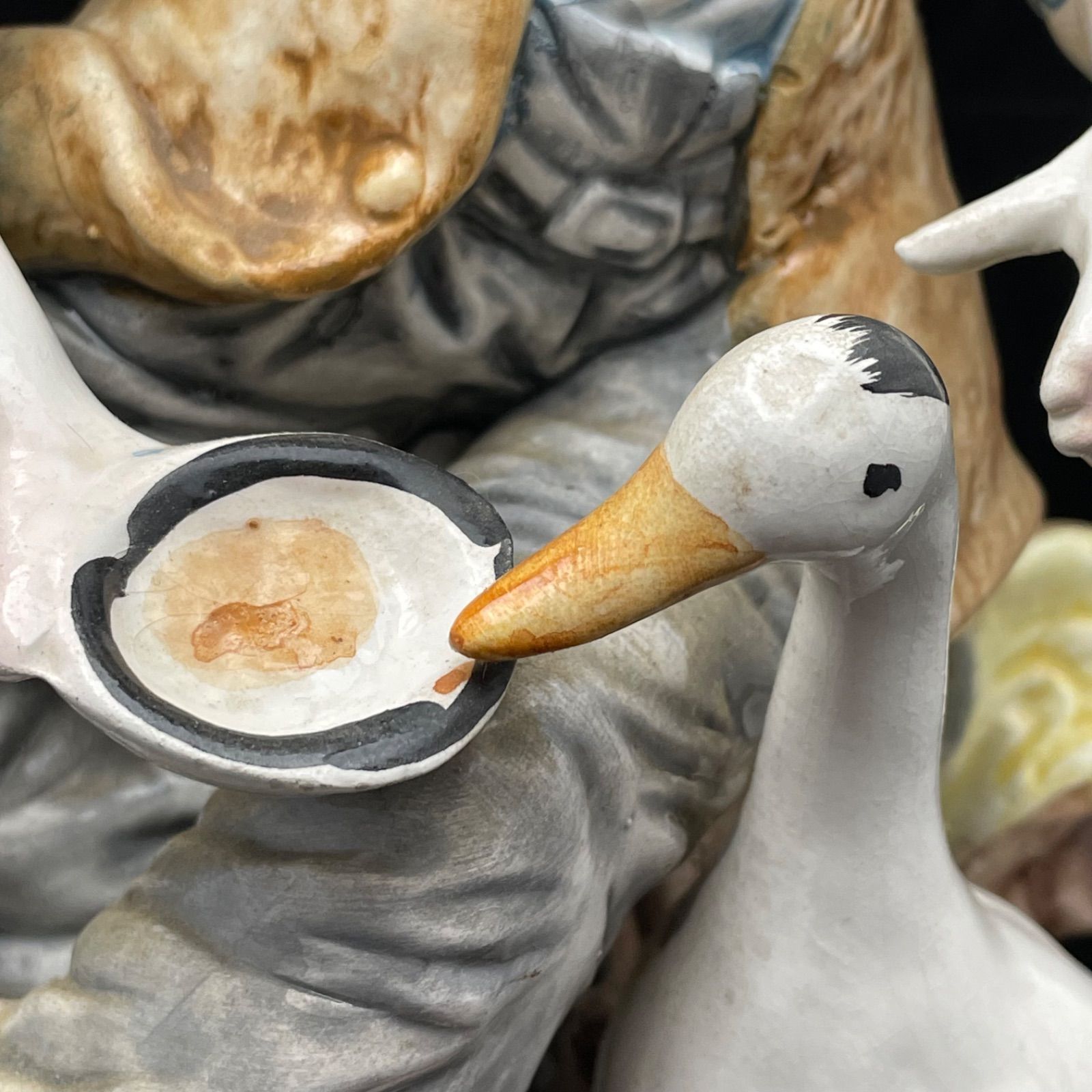 MINTON　　イタリア　カポディモンテ フィギュリン　陶器人形　美術品 イタリア製 カポディモンテ フィギュリン 陶人形 置物 - メルカリ