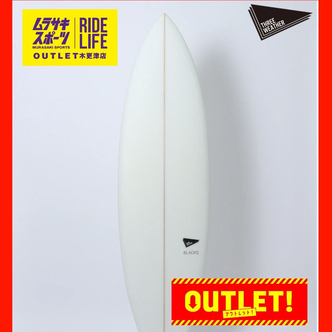 THREE WEATHER スリーウェザーBLACKSブラックスショートボード