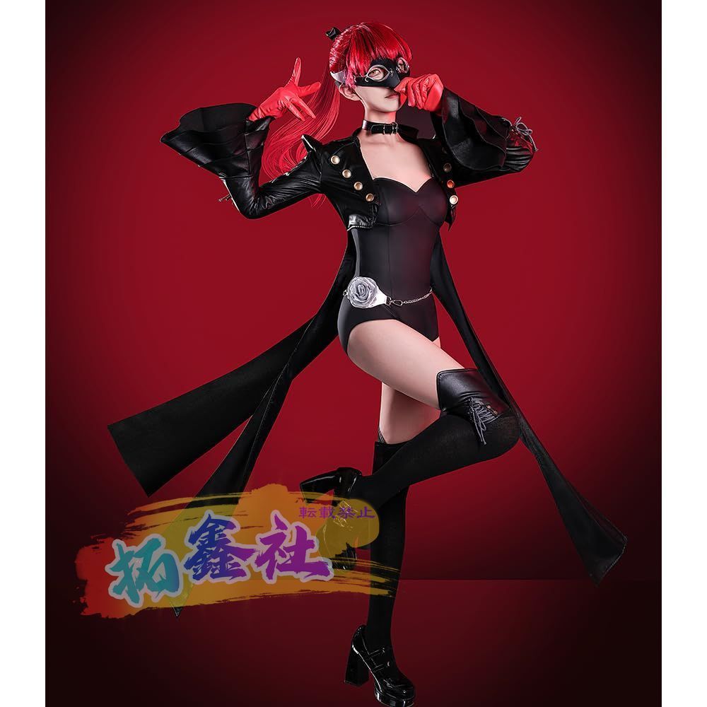 P5R ペルソナ5 ロイヤル　ヴァイオレット　怪盗服　コスプレ Persona5王室のyoshizawaかすみコスプレ衣装怪盗制服ボディ