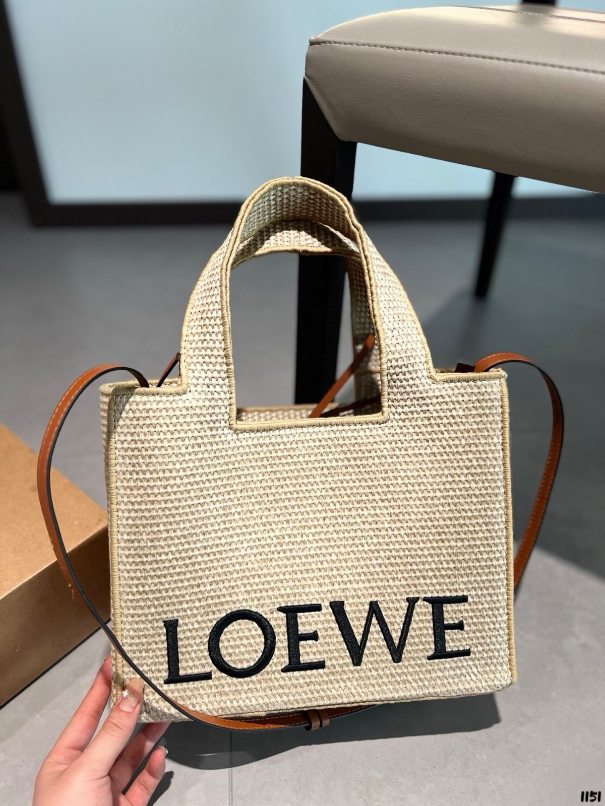 LOEWE ロエベ フォントトートスモール ハンドバッグ