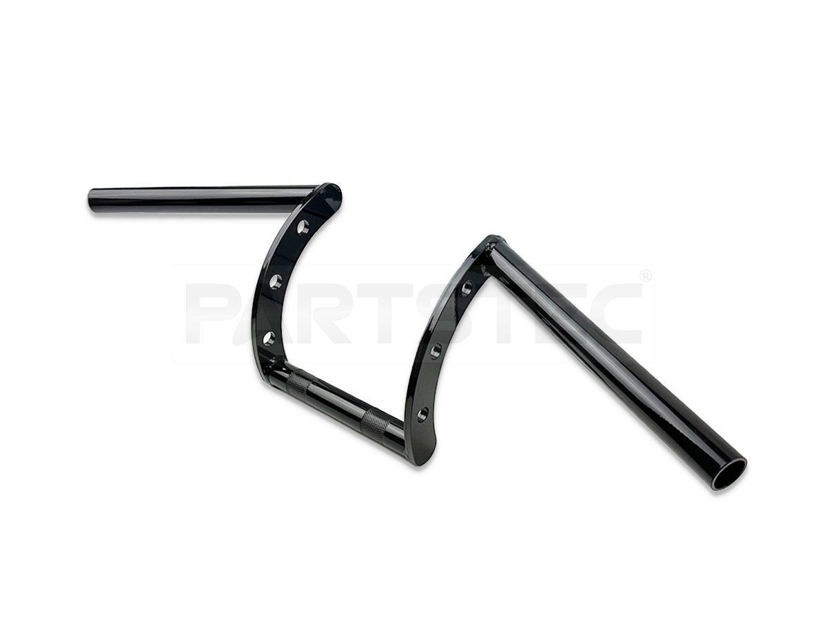 バイク 1インチ 25.4mm ハンドルバー ブラック 黒 ハーレー バイク 1インチ 25.4mm ハンドルバー ブラック 黒 ハーレー