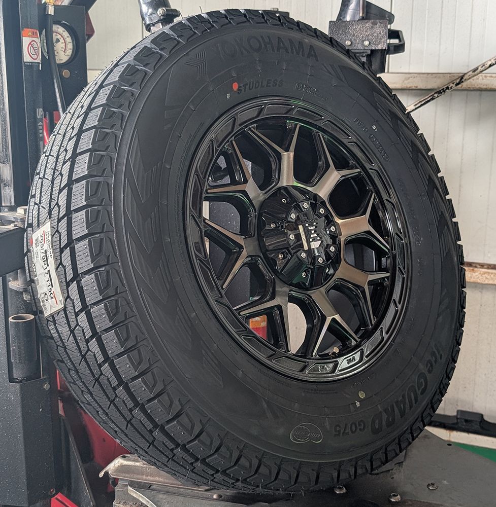 国産 スタッドレス ランクル300 LX600 ランクル250 ヨコハマ アイスガード G075 265 70R17