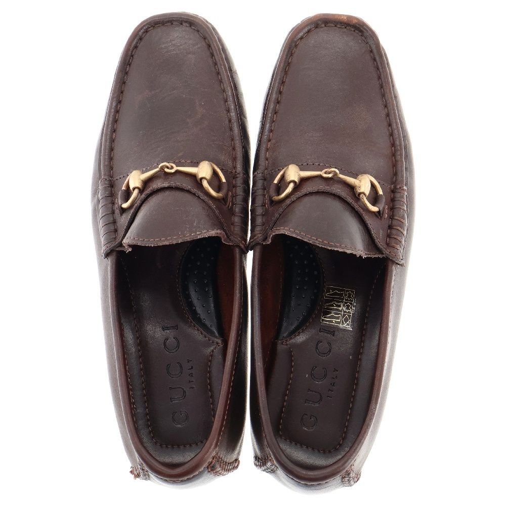 GUCCI (グッチ) ホースビット ローファー ドライビングシューズ