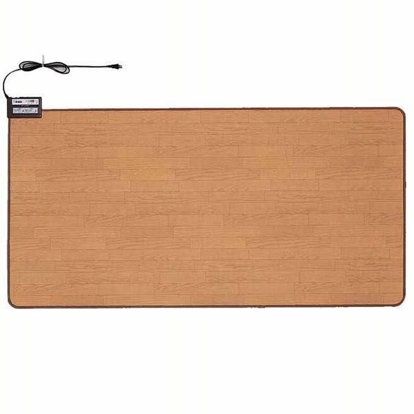 公式 ホットカーペット 1畳 88×176 電気 国産 カーペット 拭ける 木目調 ラグ 1帖 ダニ退治 木目 WHC-105KMD ワタナベ工業