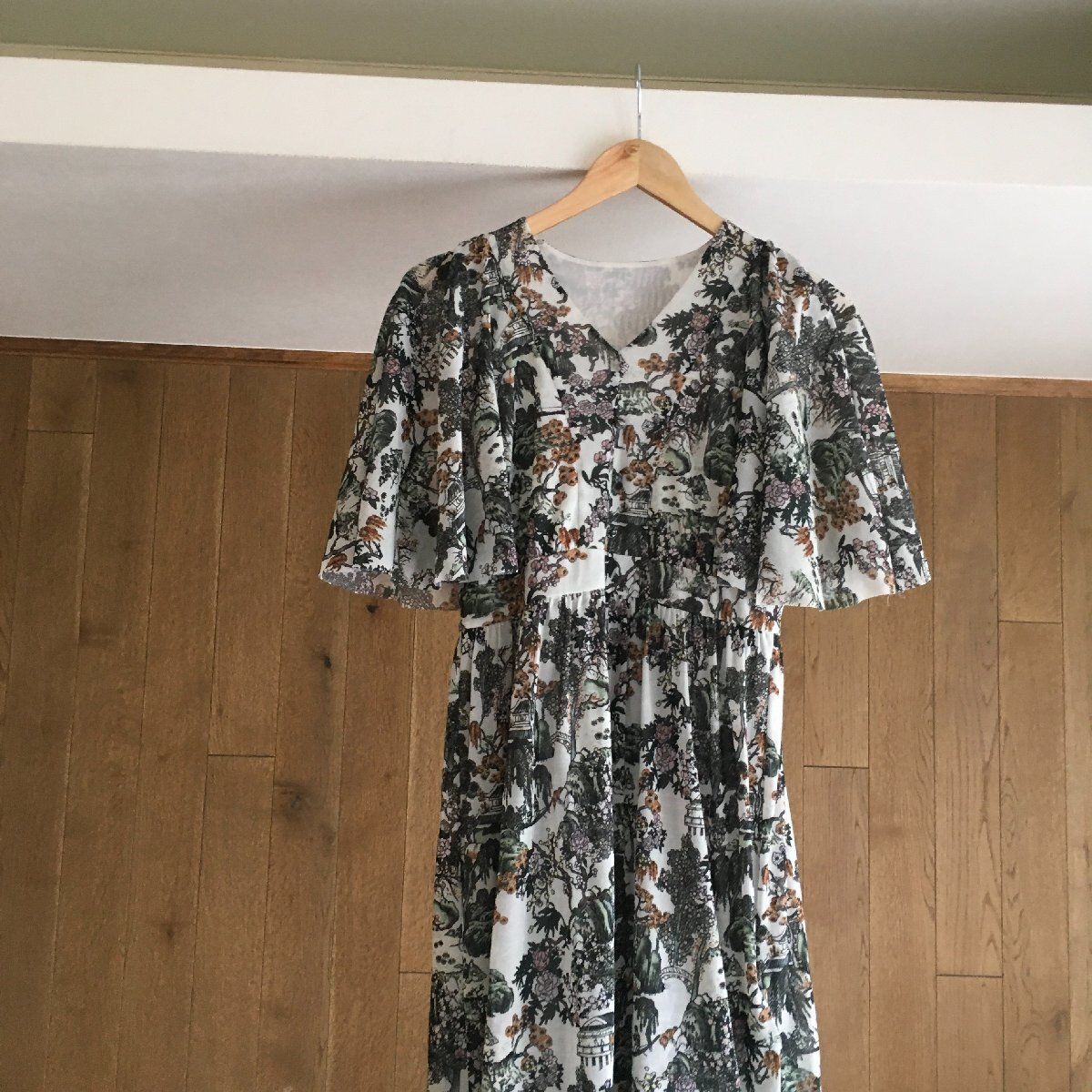 美品✨ヴィヴィアンタム 長袖 ワンピース パワーネット ブラック 40 極美品 VIVIENNE TAM(ヴィヴィアンタム パワーネット ワンピース