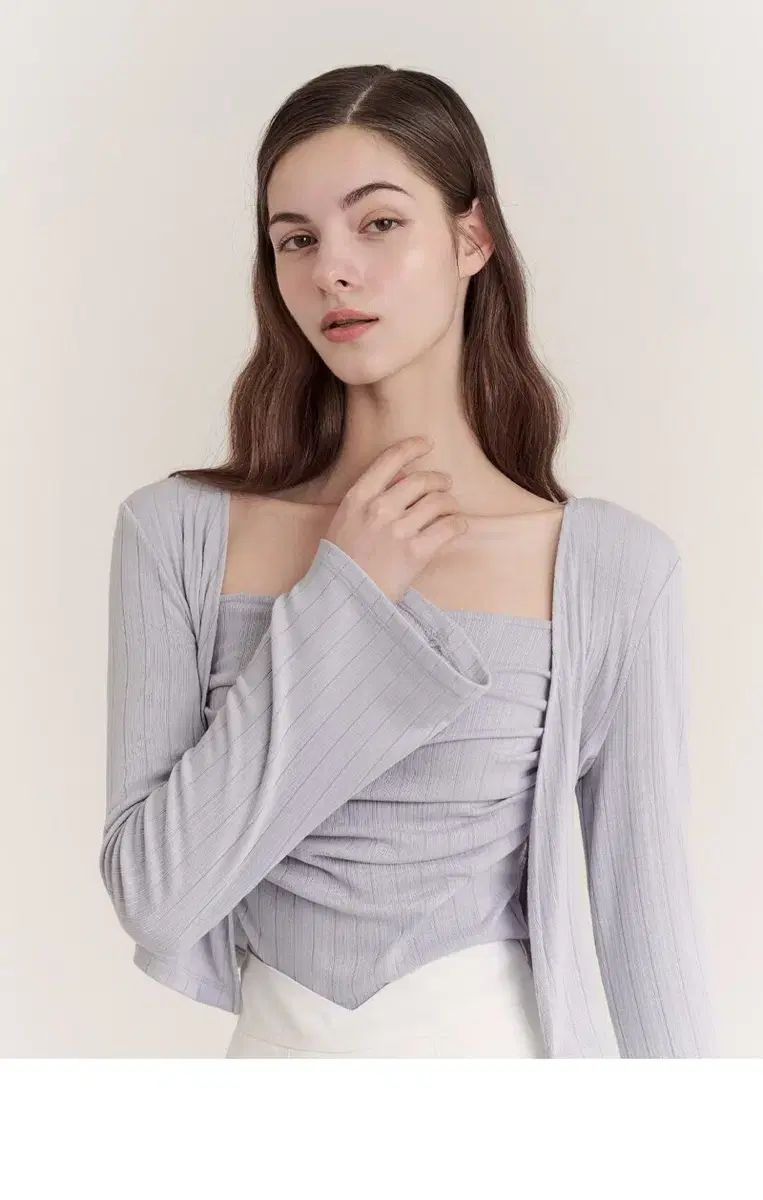 タグ o GRACE U グレースユー joy ジョイ ノースリーブ カーディガン セット