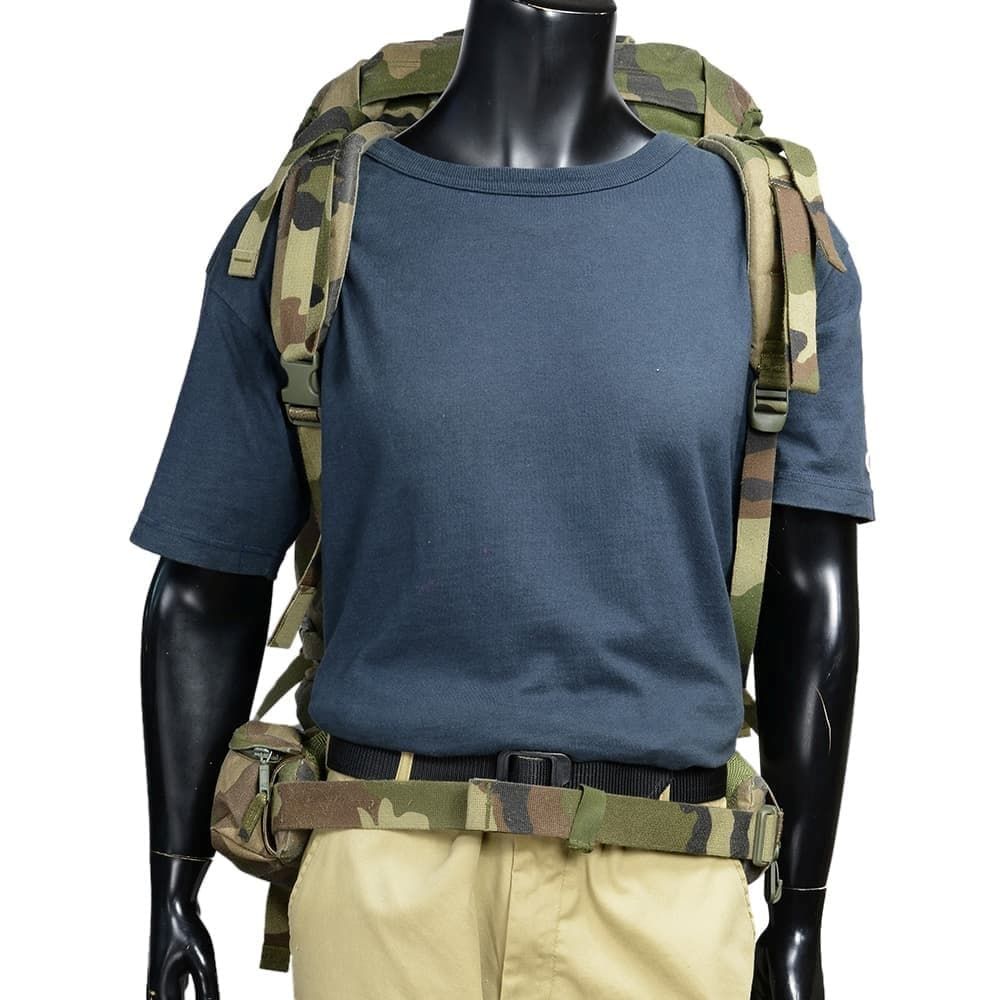 フランス軍実物 F2バックパック 90L CCE迷彩 レインカバー付き フランス軍放出品 F-2バックパック 90L CCE迷彩 [ 迷彩-ボトム