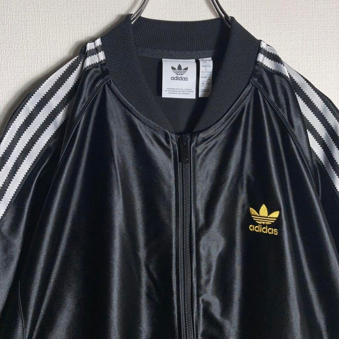 極美品/2XL】adidas ジャージ トラックジャケット ATP 刺繍ロゴ