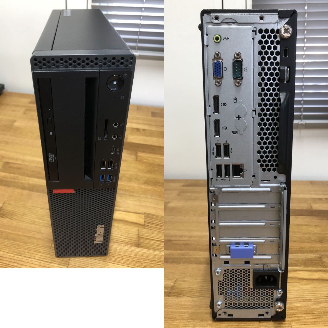 Lenovo ThinkCentre M720s 第8世代Core i5-8400 SSD(新品・512GB) +