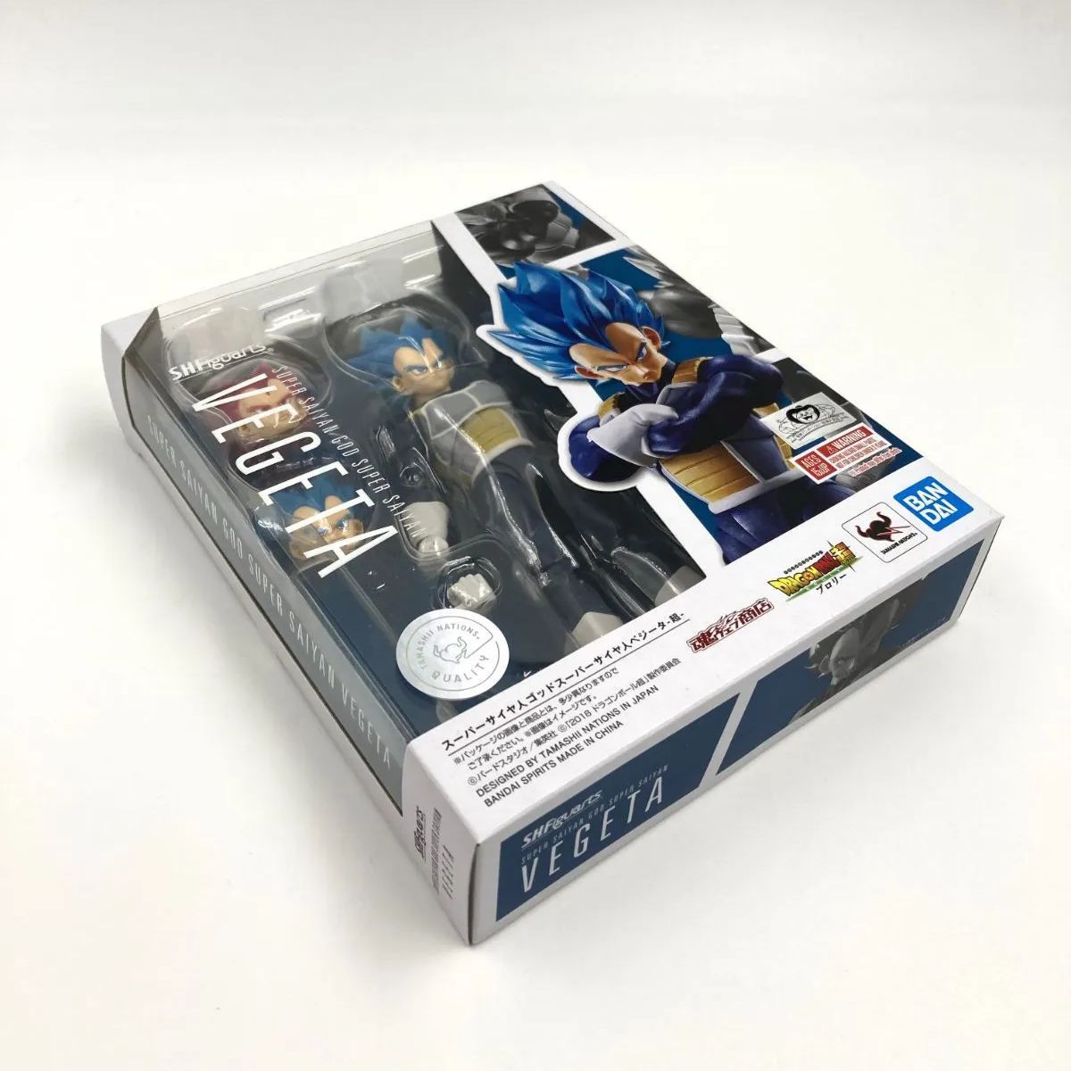 【中古/A-】S.H.Figuarts スーパーサイヤ人ゴッドスーパーサイヤ人ベジータ-超-