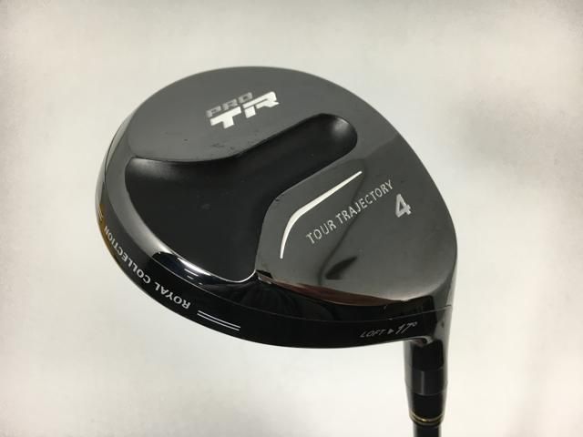お買い得品！【中古ゴルフクラブ】ロイヤルコレクション PRO TR ブラックIP フェアウェイ スーパーCV 4W【14日間返品OK】
