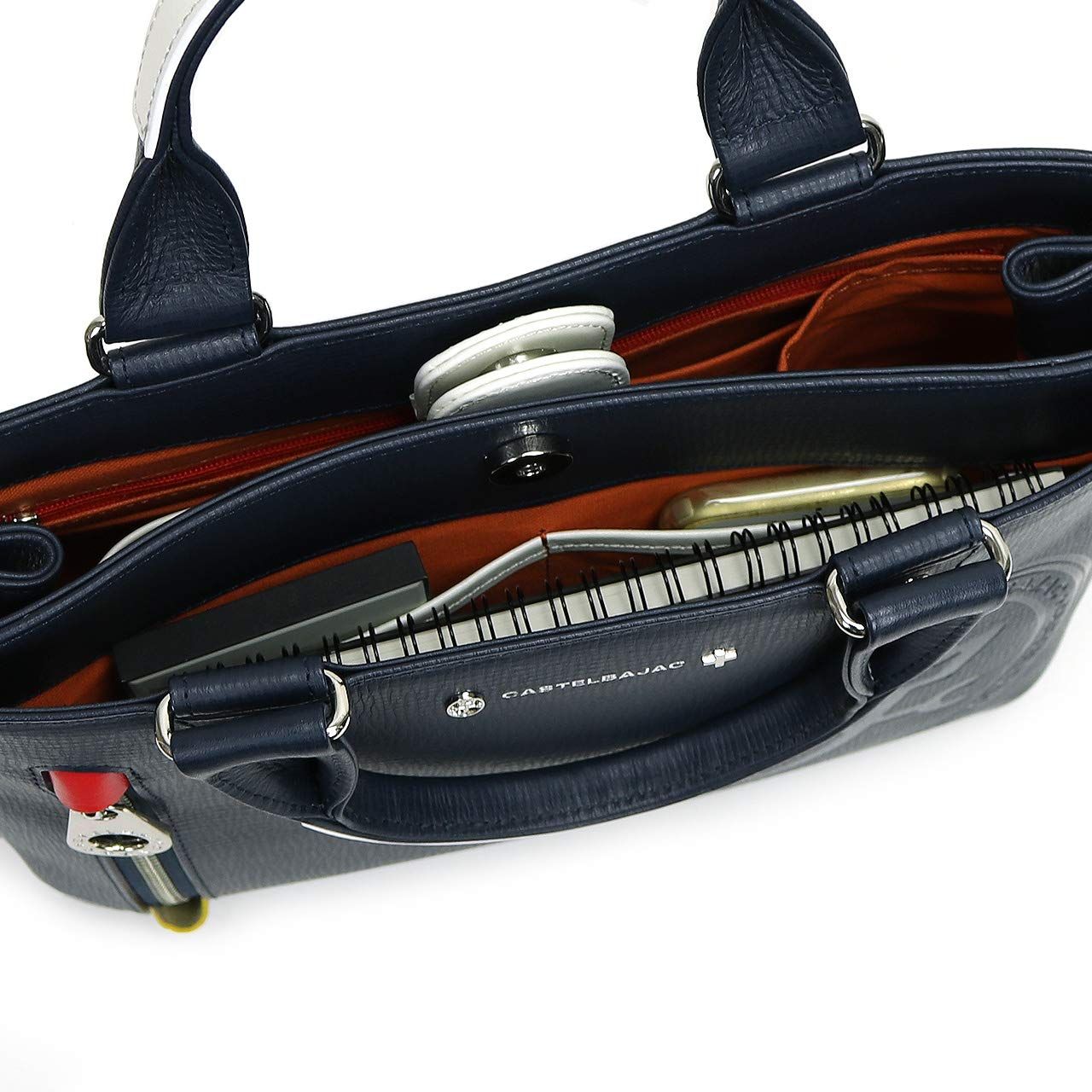 カステルバジャック] ミニトートバッグ Dense(デンス) 072511 シロ